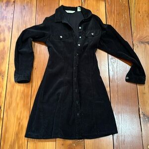 Vintage corduroy Eddie Bauer just above knee dress